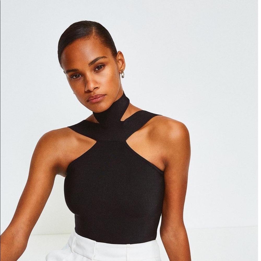 Karen Mullen Double Strap Bandage Top